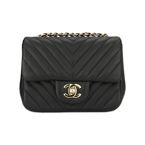 chanel square mini chevron|Chanel Mini Chevron .